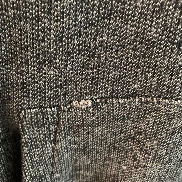 H&M Men heather dark gray turtleneck sweater (medium) - Picture 4 of 4